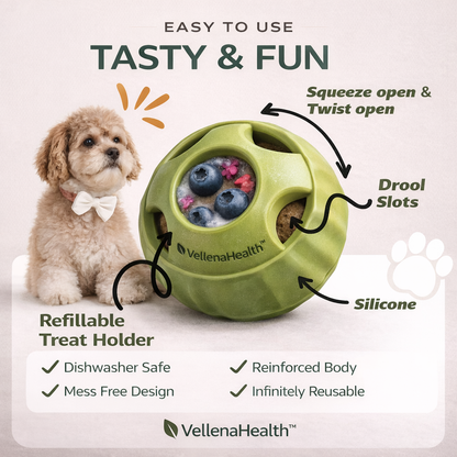 VellenaHealth™ Calming Frozen Enrichment Toy