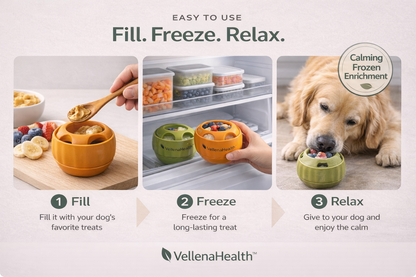 VellenaHealth™ Calming Frozen Enrichment Toy